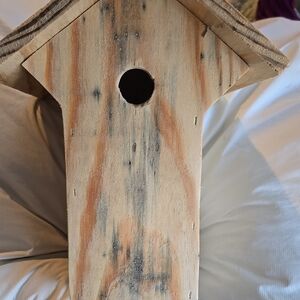 Handcrafted Wooden Birdhouse
